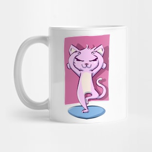 Yoga Spiritual Cat Pet Owners Mug